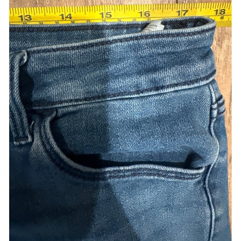 Old Navy Womens Mid-Rise Kicker Bootcut Jeans Size 14 Soft Stretch Preppy Comfy - Picture 5 of 8